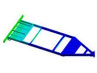 Skid Accumulator Stress Analysis